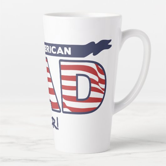 Best American Dad Ever Milchtasse (Rechts)