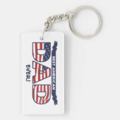 Best American Dad Ever Schlüsselanhänger (Rückseite)