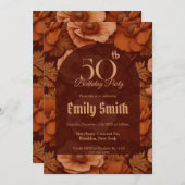 Best Anemones Sparkle Kids’ Birthday Einladung (Vorne/Hinten)