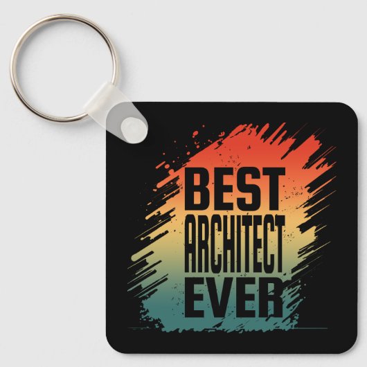 BEST ARCHITECT EVER SCHLÜSSELANHÄNGER (Vorderseite)
