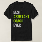 Best ASSISTANT COACH Ever Pullover  (Design vorne)