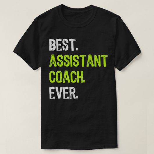 Best ASSISTANT COACH Ever Pullover  (Design vorne)