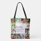 Best Aunt, Auntie Ever Definition 12 Tasche (Rückseite)