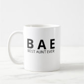 Best Aunt Ever Mug, BAE Aunt Mug, Aunt Gift Mug Kaffeetasse (Links)
