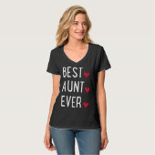 Best Aunt ever   T-Shirt (Vorderseite Vollansicht)