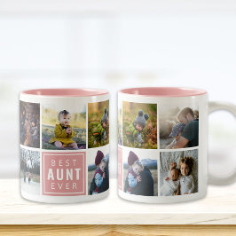 Best AUNT jemals Custom Foto Tasse