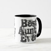 Best Aunty Ever - Zwei-Tone-Kaffee-Tasse Tasse (VorderseiteRechts)