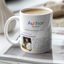 Best Author Ever Search Photo Message Writer Gift