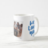 Best Baba Ever moderner fotografisch-blauer Vater- Kaffeetasse (VorderseiteRechts)