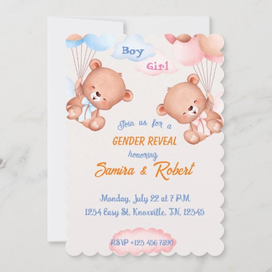 Best Baby Show Boy oder Girl Einladung (Vorderseite)