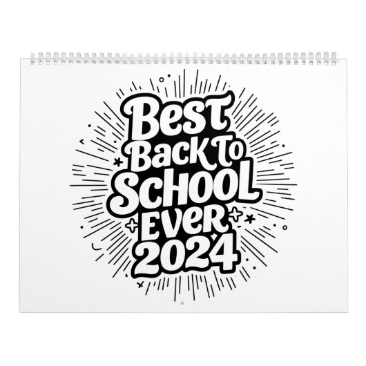 Best Back to School 2024 Design Kalender (Titelbild)