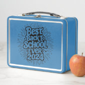 Best Back to School 2024 Design Metall Brotdose (Beispiel)