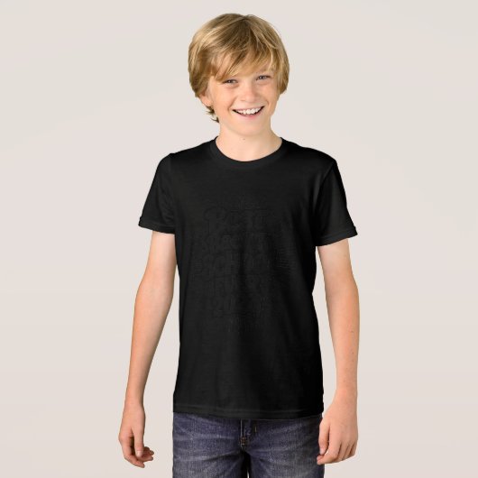 Best Back to School 2024 Design Tri-Blend Shirt (Vorderseite voll)