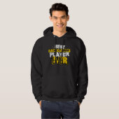 Best Backgammammon Player Ever Board Dice Game Lov Hoodie (Vorne ganz)