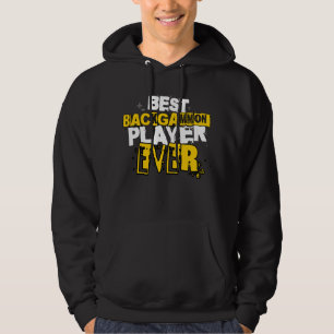Best Backgammammon Player Ever Board Dice Game Lov Hoodie