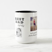 Best Bad Ever Vatertag 2 FotoCollage Tasse (Zentrum)