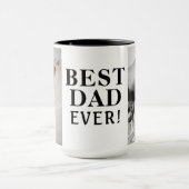 Best Bad Ever Vatertag 2 FotoCollage Tasse (Zentrum)