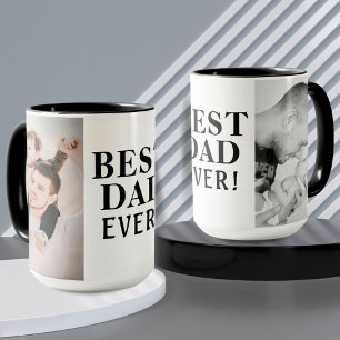 Best Bad Ever Vatertag 2 FotoCollage Tasse