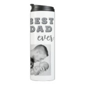 Best Bad Ever Vatertag 2 FotoCollage Thermosbecher (Nach rechts gedreht)