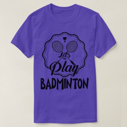 Best Badminton Player 4 T-Shirt (Design vorne)