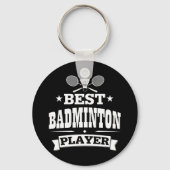 Best Badminton Player Schlüsselanhänger (Vorderseite)