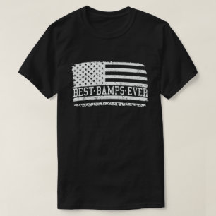 Best Bamps Ever American Flag Vintag Opa Geschenk T-Shirt
