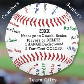 Best Baseball Coach Geschenke, Senior Baseball Ges