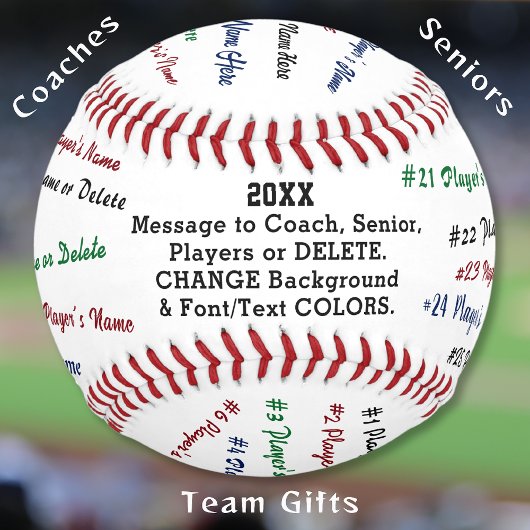 Best Baseball Coach Geschenke, Senior Baseball Ges