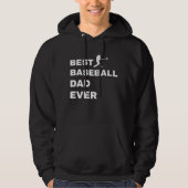 Best Baseball Dad Ever Hoodie (Vorderseite)