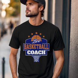 Best Basketball Coach Design T-Shirt