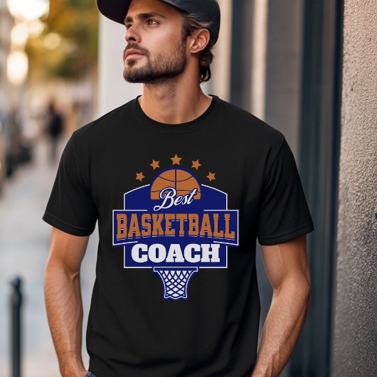 Best Basketball Coach Design T-Shirt