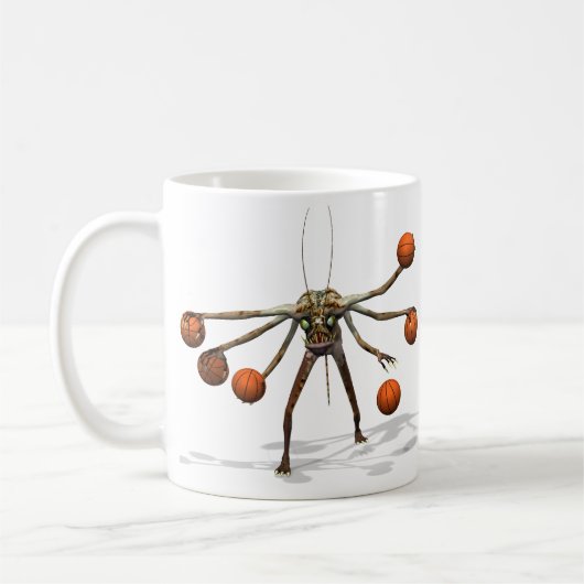 Best Basketball Dribbler Kaffeetasse (Links)