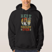 Best Basset Hound Dog Daddy Ever Father Day Dad So Hoodie (Vorderseite)