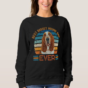 Best Basset Hound Vater je Hund Vatertag T-Shirt Sweatshirt