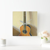 Best bassist ever quadratische wanduhr (Zuhause)