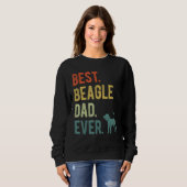 Best Beagle Dad Ever Dog Daddy Father s Day Sweatshirt (Vorne ganz)
