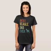 Best Beagle Dad Ever Dog Daddy Father s Day T-Shirt (Vorne ganz)