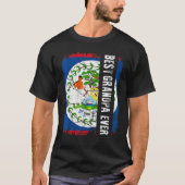 Best Belizean Grandpa Ever Belize Flag Father's Da T-Shirt (Vorderseite)