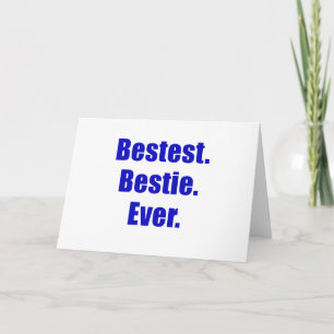 Best Bestie Ever Karte