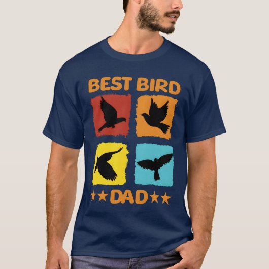 Best-Bird-Vater-Geschenk T-Shirt (Vorderseite)