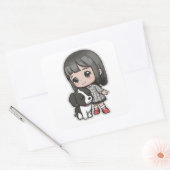 Best Black Friday Deals 😻 ⋆°| -70%| 🐾 ˖° 🐕 Quadratischer Aufkleber (Umschlag)