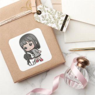 Best Black Friday Deals 😻 ⋆°| -70%| 🐾 ˖° 🐕 Quadratischer Aufkleber