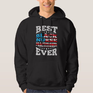Best Black Nurse Practitioner 4. Amerikanische Una Hoodie
