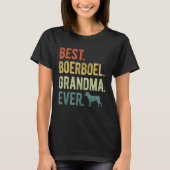 Best Boerboel Grandma Ever Dog Mother s Day T-Shirt (Vorderseite)