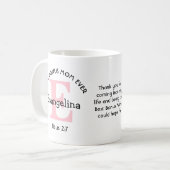 BEST-BONUS-MAMA JE Personalisiert Kaffeetasse (Vorderseite Links)