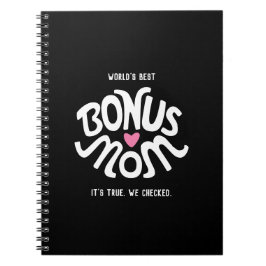 Best Bonus-Mama Typografie-Notebook Notizblock
