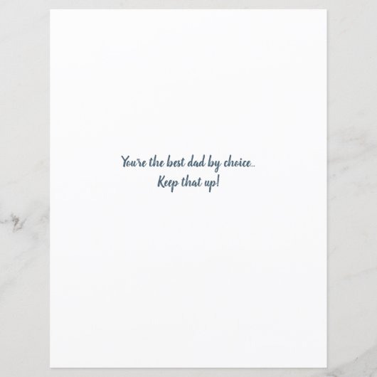 Best Bonus Vater Vathers Day Kids Foto (Rückseite)