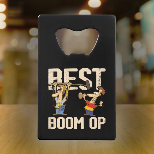 Best Boom Op - Crew Geldbeutel Flaschenöffner