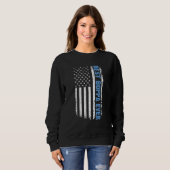 Best Boppa Ever 4th Of July American Flag USA Patr Sweatshirt (Vorne ganz)