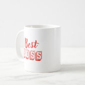 Best Boss Design Kaffeetasse (Vorderseite Links)